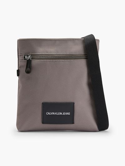 Calvin Klein Táskák & Kiegészítők HU243185 | Calvin Klein Small Recycled Polyester Flat Férfi Crossb